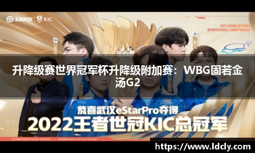 升降级赛世界冠军杯升降级附加赛：WBG固若金汤G2